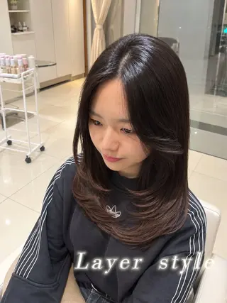 ロング 白金台🎀 ♡𝑵𝒐𝒂♡のヘアスタイル