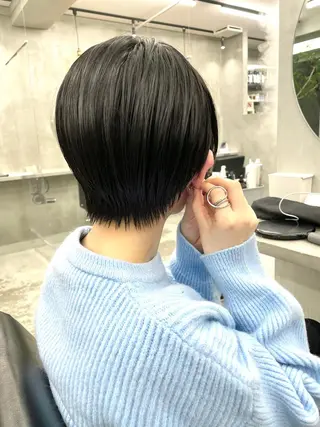 ショート 👑ボブはお任せ ミヤノ👑のヘアスタイル