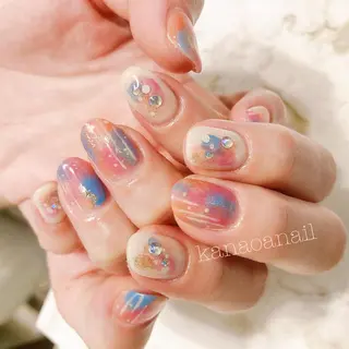 ネイル 地爪育成💅 kanaoanailのネイルデザイン