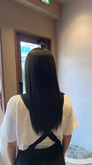 ロング 小山 優香のヘアスタイル