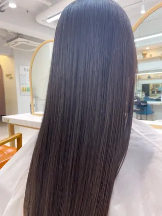 セミロング 茂木俊哉 /縮毛矯正のヘアスタイル