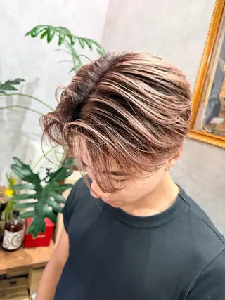 カラー メンズ C'LD Hair トモヤのヘアスタイル