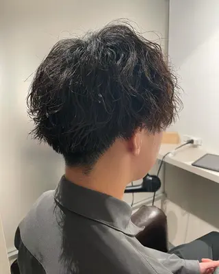 パーマ メンズ 美桜🪽🫧 ショート特化のヘアスタイル
