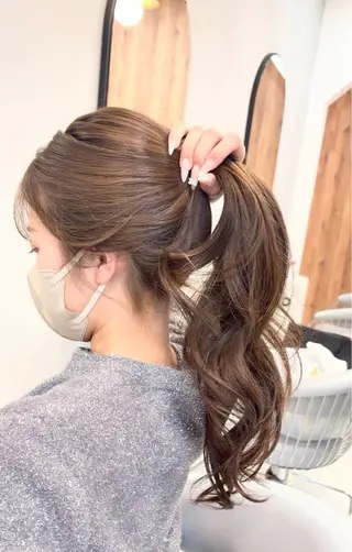ロング ☁️横山 翔🫧のヘアスタイル