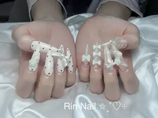ネイル Rin Nail 新大久保店のネイルデザイン