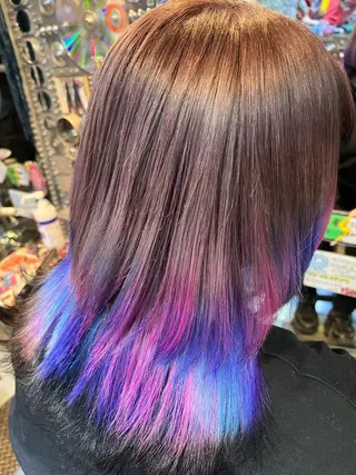 ミディアム カラー KOYA ｺﾔのヘアスタイル