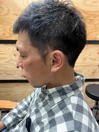 ショート カラー パーマ ヘアアレンジ メンズ キッズ ネイル マツエク・マツパ アイブロウ 久木原 ゆりのヘアスタイル