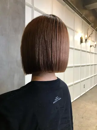 ショート 半個室サロン／韓国 ヘア‎Amiのヘアスタイル