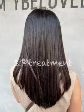 ロング 中村 幸子のヘアスタイル