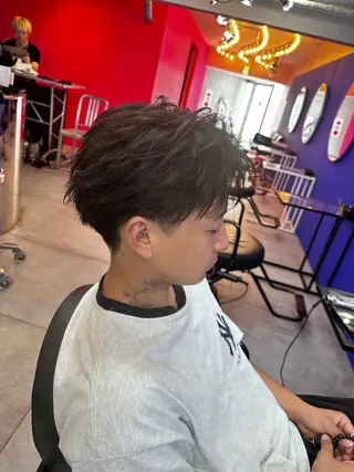 パーマ メンズ メンズパーマの達人 KAITOのヘアスタイル