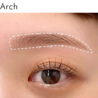 アイブロウ トレンド眉🌈✨ yuna.mの眉毛・アイブロウイメージ