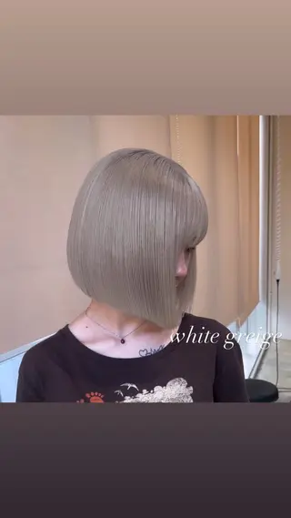 ショート カラー 💜ハイトーン💛 マジカルかいちゃんのヘアスタイル