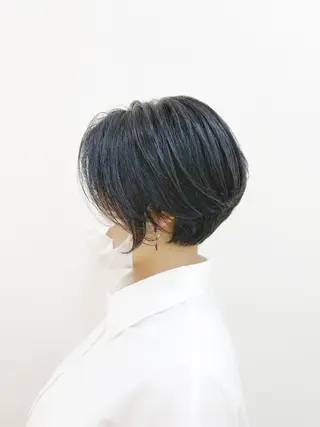 ショート 👑銀座ショート/ 絶壁補正/金子涼👑のヘアスタイル