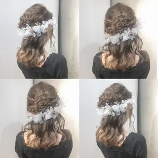 セミロング sano sayakaのヘアスタイル