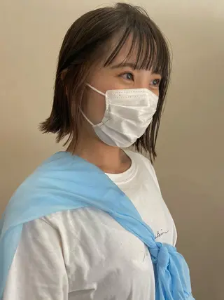 ショート ボブ/透明感カラー 🧸YUI❤️のヘアスタイル