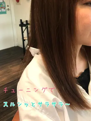 ロング 縮毛矯正/ 髪質改善 /ショート 圍 崇行のヘアスタイル