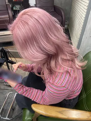 ロング カラー APOLLO♡ ＭＩＯのヘアスタイル