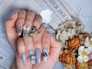 ロング カラー ネイル Le’a NailSalonのネイルデザイン