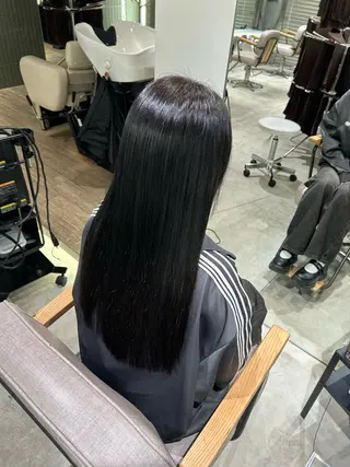 ロング カラー 結衣/ 無料カットモデル🎀のヘアスタイル