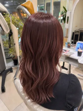 カラー 韓国風ブラウンカラー 🤎京香🤎のヘアスタイル
