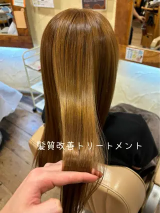ロング 大鹿 数馬のヘアスタイル