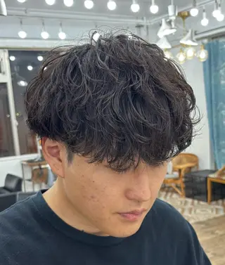 パーマ メンズ メンズ特化サロン Ryomaのヘアスタイル