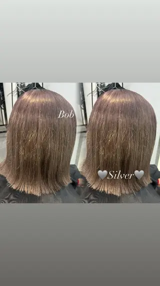 ミディアム Eve ❤︎のヘアスタイル