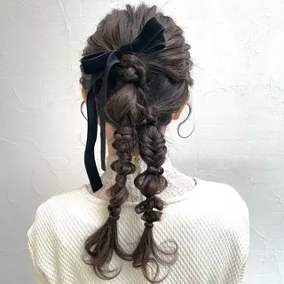 本村 あやかのヘアスタイル