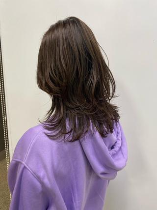 セミロング 横地 凌のヘアスタイル