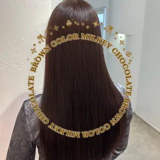 カラー ANNIE/AYU MI/ブラウンカラーのヘアスタイル