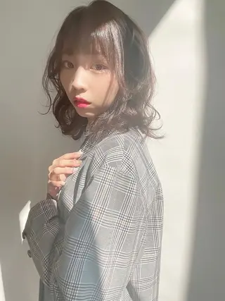セミロング ♡大人カワイイ hair♡徳井はやとのヘアスタイル