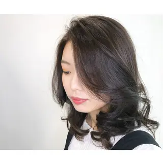 パーマ 佐藤 菜緒のヘアスタイル