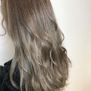ミディアム カラー 髪質改善 MAKIのヘアスタイル
