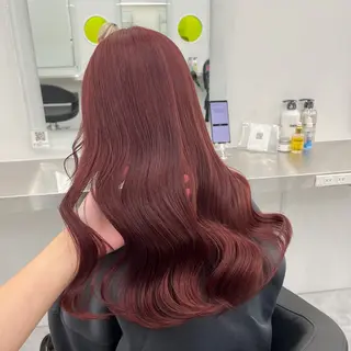 ロング 🍒韓国y2k暖色 NO.1🍒REAのヘアスタイル
