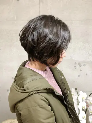 ショート カラー 増山 大起のヘアスタイル