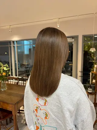 ミディアム カラー 【仙川】 セリナ‎のヘアスタイル