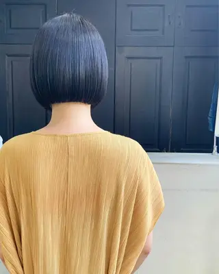 ショート ヘアアレンジ 美髪矯正 韓国レイヤーのヘアスタイル