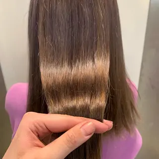 カラー 天野 利咲のヘアスタイル
