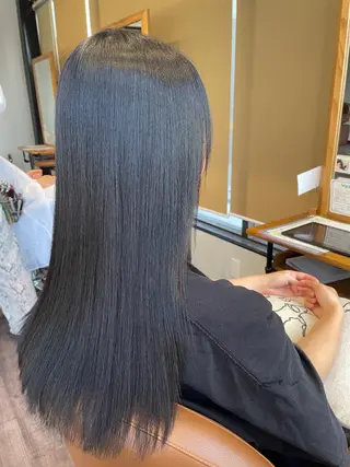 カラー 髪質改善×潤艶カラー ⭐️岡田崇彰のヘアスタイル
