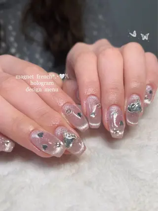 ネイル dimples yuki🎀 ꒷꒦♡のネイルデザイン