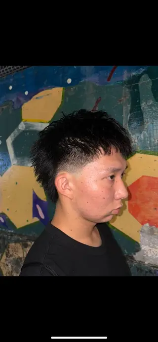 ショート 滝本 承太朗のヘアスタイル