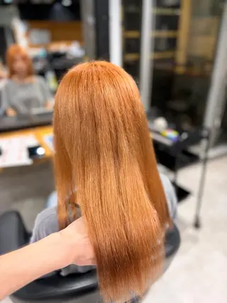 セミロング カラー ✨川越ブリーチ特化✨ Yumaのヘアスタイル