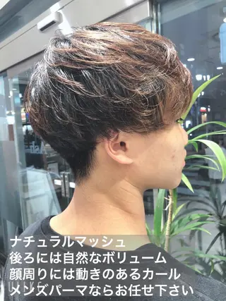 ショート パーマ ヘアアレンジ メンズ メンズパーマ特化/ メッシュ/薫/店長のヘアスタイル