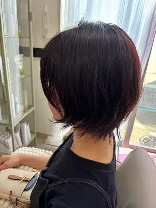 ショート 境 菜摘のヘアスタイル