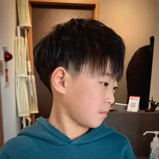 ショート メンズ キッズ 立川メンズカット/ メンズパーマ💈三上のヘアスタイル
