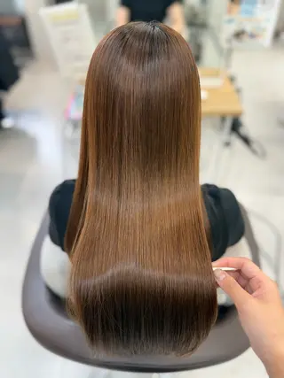 ロング 山崎結菜 髪質改善💎のヘアスタイル