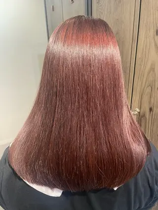 ロング カラー ✨髪質改善カラー✨ ストレート☔脇田のヘアスタイル