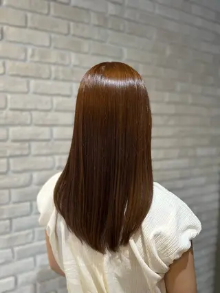 セミロング 奥田 早織のヘアスタイル