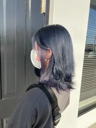 カラー ハイトーンカラー🩵 指名多数💗横山聖奈のヘアスタイル