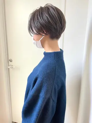 ショート カラー 江上拓郎/ショート /酸性ストレートのヘアスタイル
